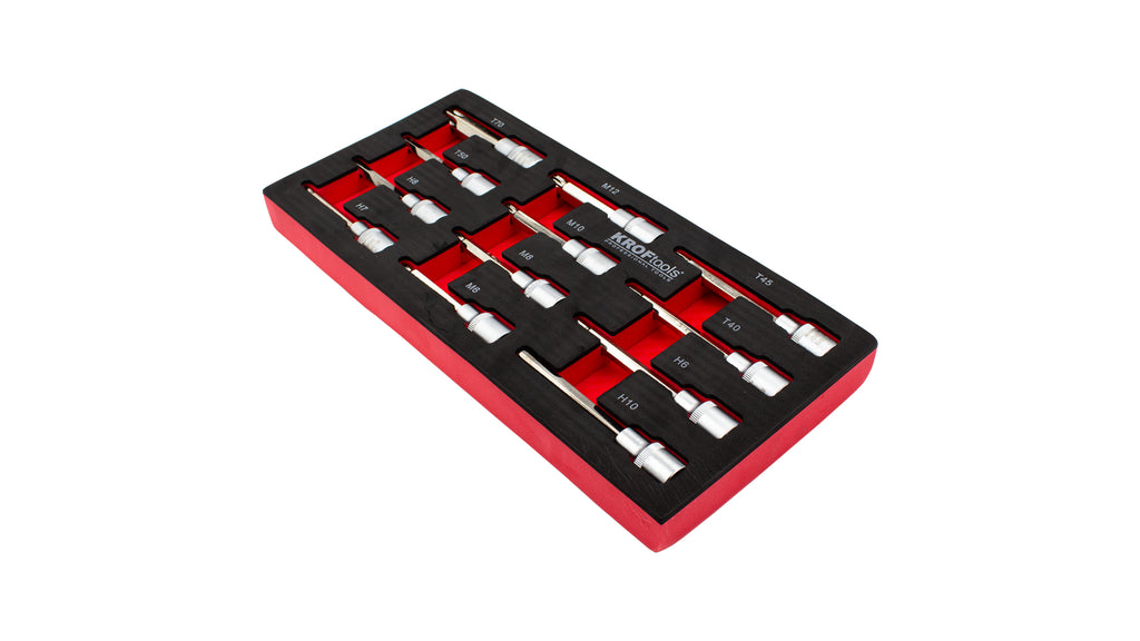 MÓDULO CHAVES BIT HEX. TORX 1/2" 12 pcs (8603)