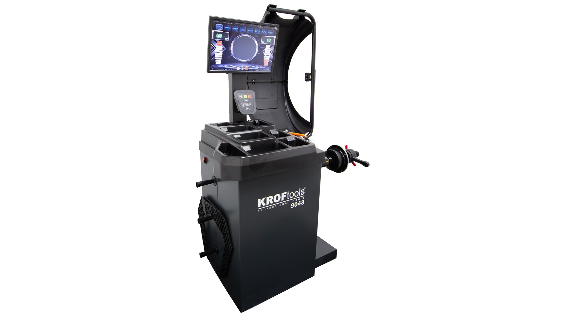 MÁQUINA CALIBRAR RODAS AUTOMÁTICO 10"-24" C/ LASER e LCD 21''