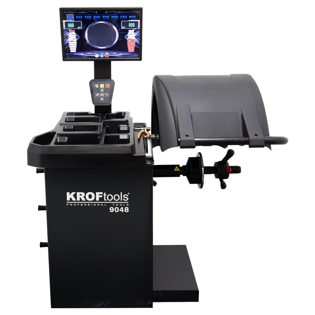 MÁQUINA CALIBRAR RODAS AUTOMÁTICO 10"-24" C/ LASER e LCD 21''
