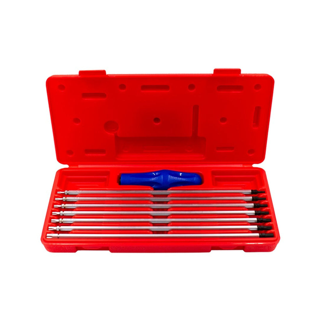 JOGO 08 PCS TORX 5 PT- 6 PT