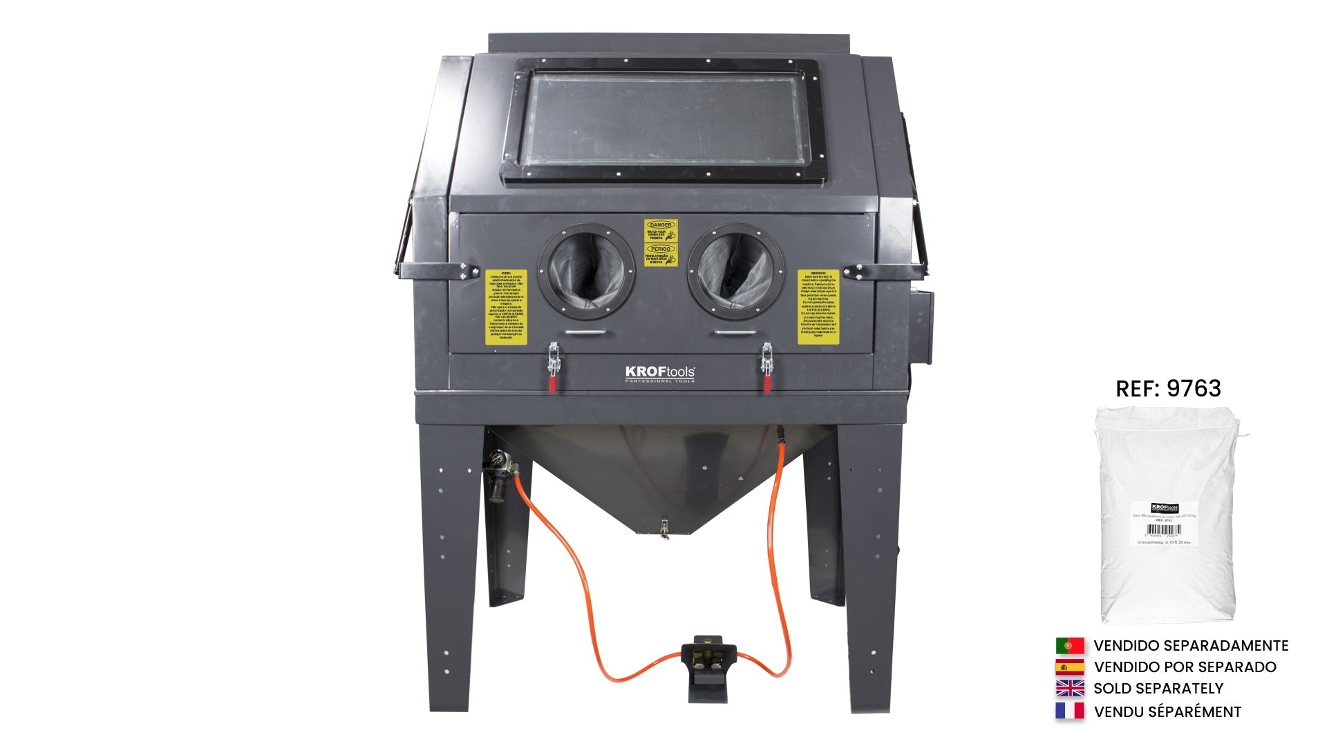 MAQUINA DECAPAR JATO AREIA 990L (9771)