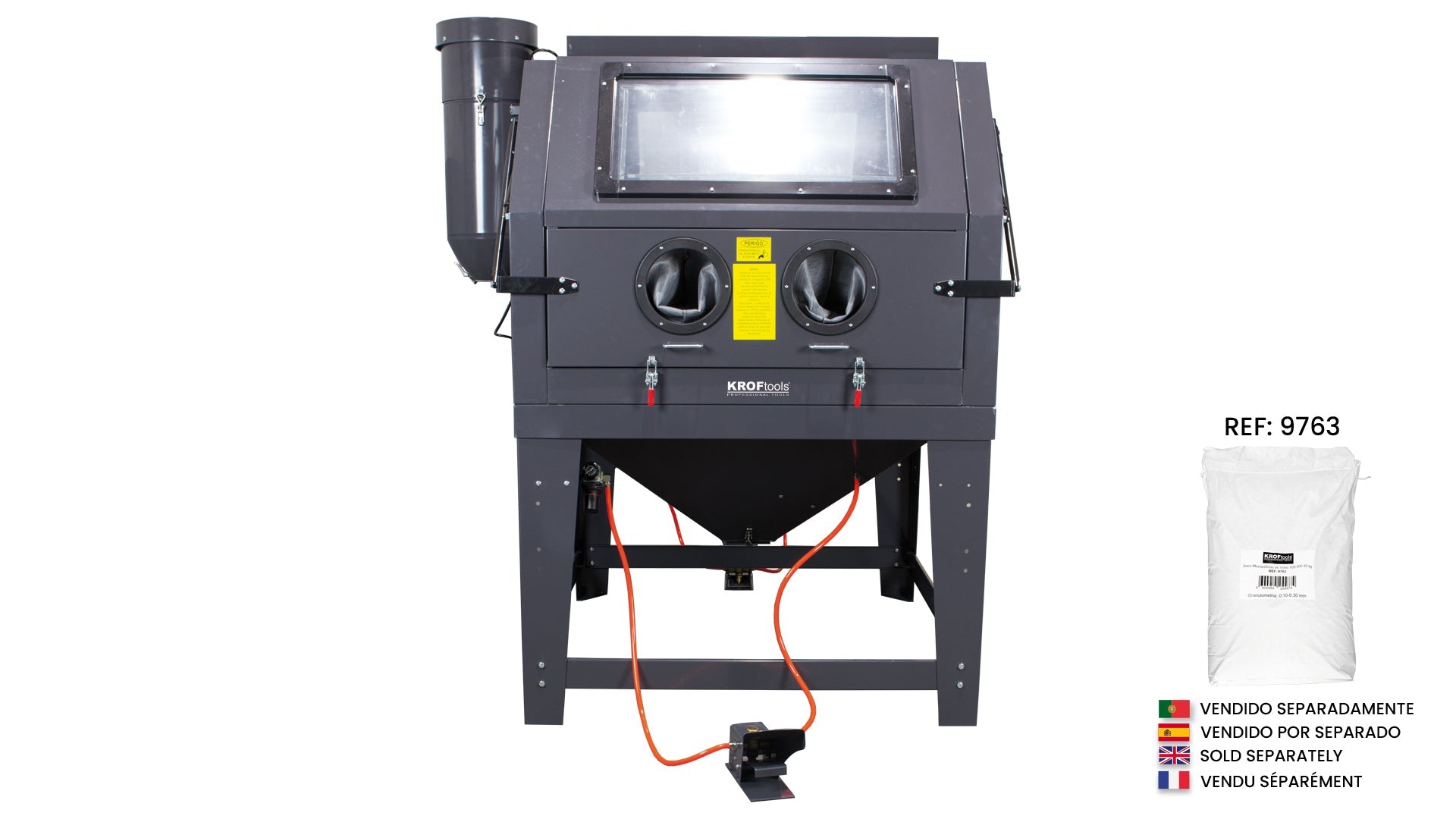 MAQUINA DECAPAR JATO AREIA 1200L