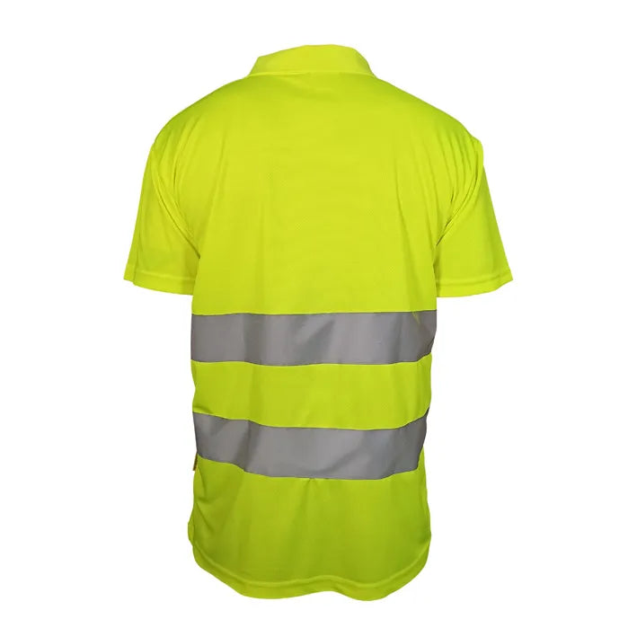 Polo de manga curta de alta visibilidade CLIFF HV  (1 UNIDAD)