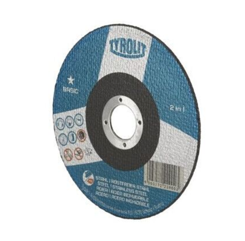 Disco de corte 2en1 BASIC* 42C 115x2,5x22,23 A30Q-BF (223021)