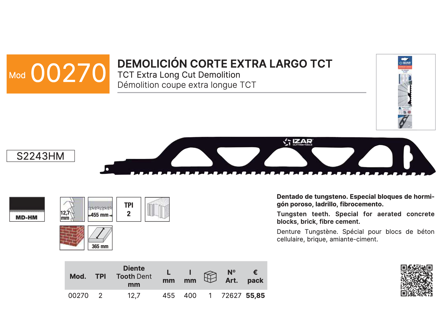 SERRA TICO-TICO MOD.270