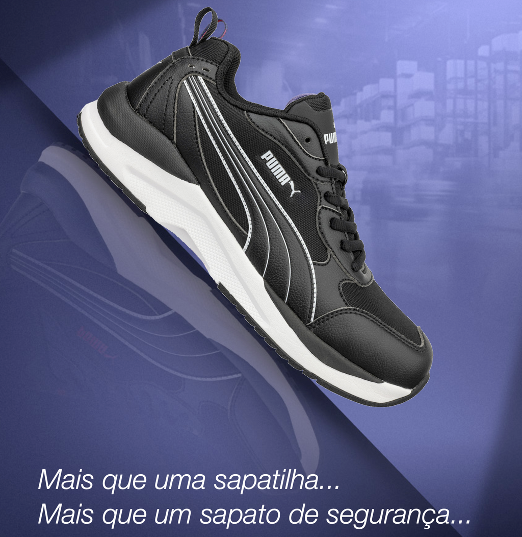 SAPATILHA DE PROTEÇÃO SHIFT BLK/WHITE S3S PUMA