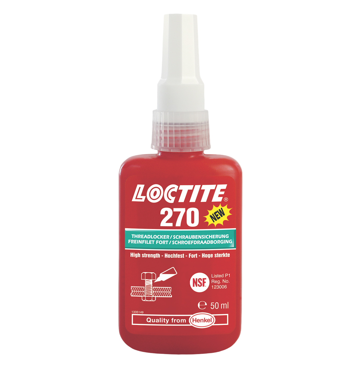 LOCTITE 270 – Fixador de Roscas Alta Resistência (EPIG / Standard)