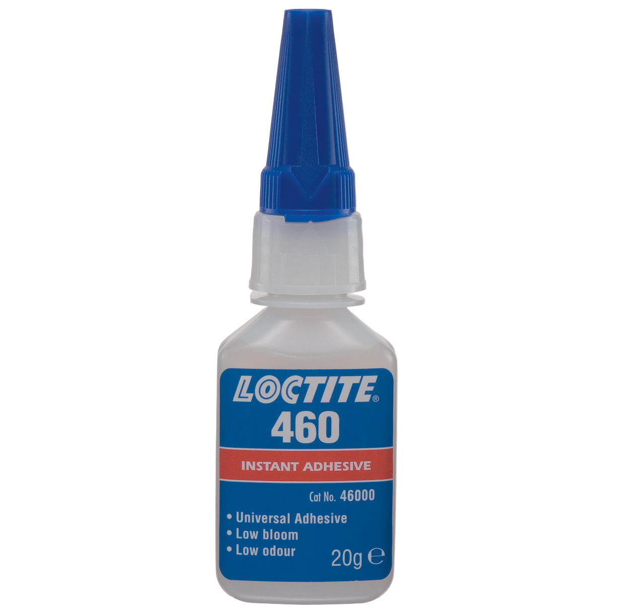 LOCTITE 460 – Adesivo Instantâneo de Baixo Esbranquiçamento (Viscosidade Média)