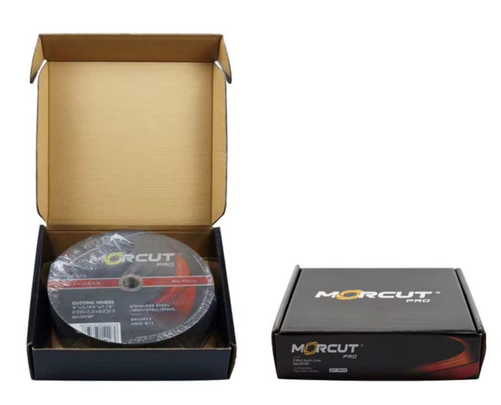 Disco de Corte HSS / Inox 230×2 MORCUT PRO (25 Unidades)