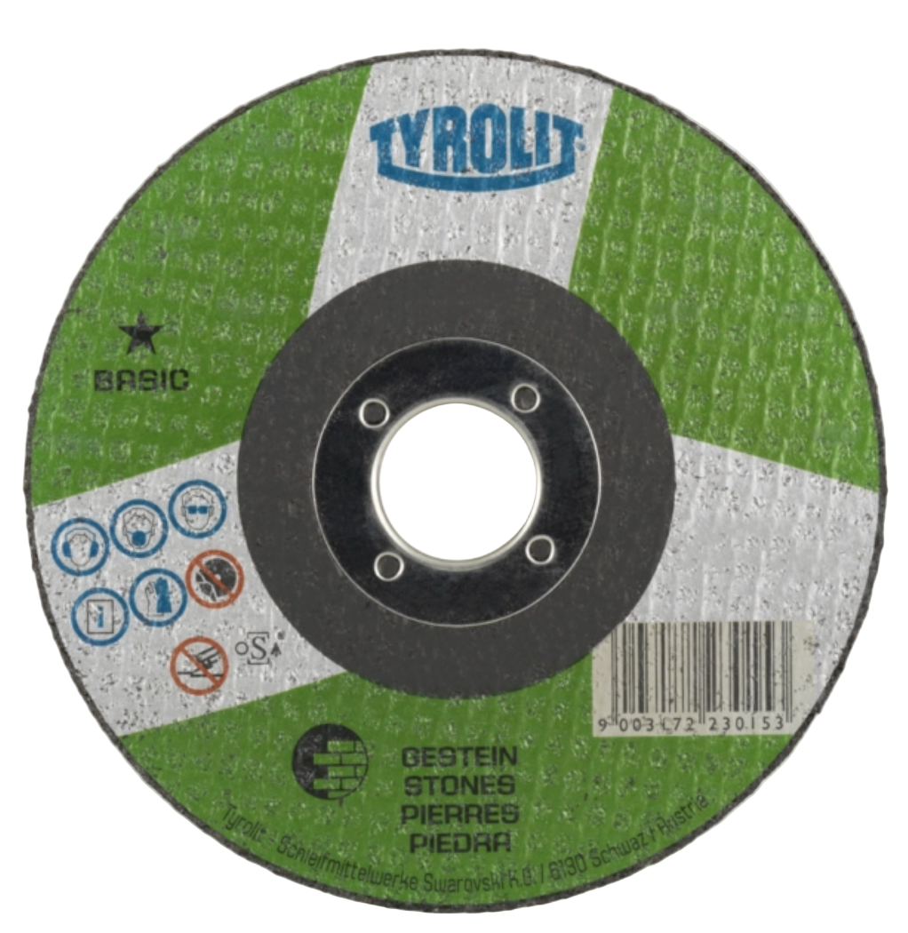 Disco de corte pedra BASIC* 42C 115x2,5x22,23 C30S-BF (223025)