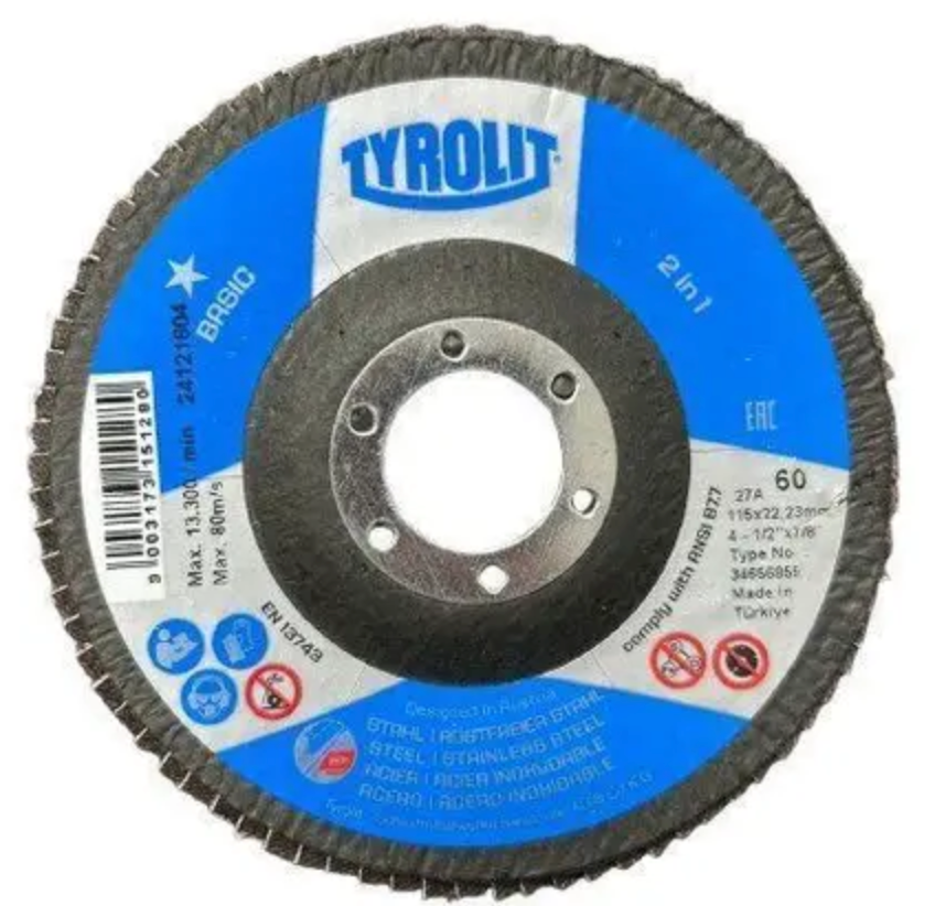 Disco de lâminas 2en1 BASIC* 27CLA 115x22,23 ZA60-325 (34656855)