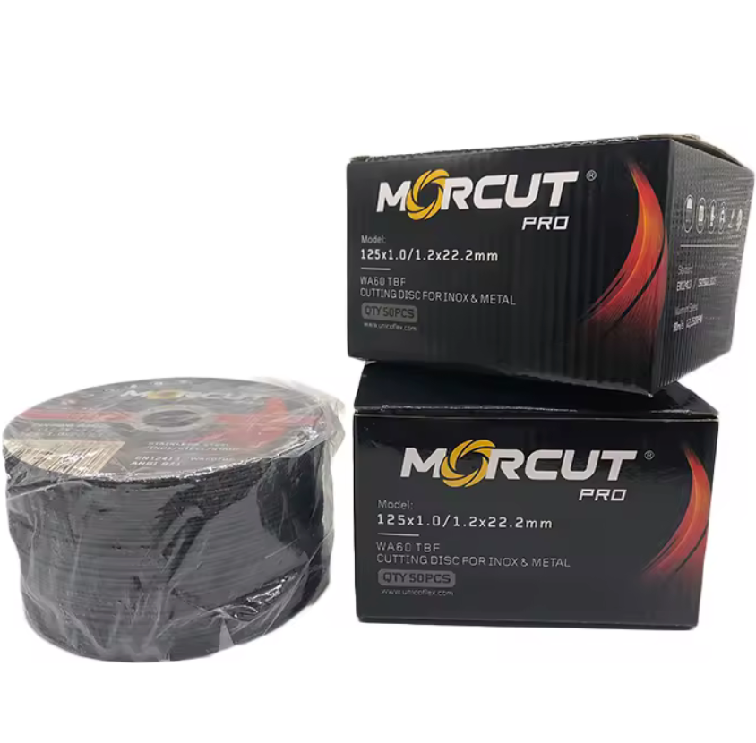 Disco de Corte HSS / Inox 125x1 MORCUT PRO (50 Unidades)