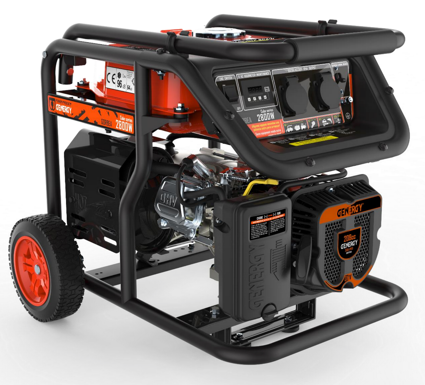 Gerador Elétrico a Gasolina Genergy Gorbea 2800W