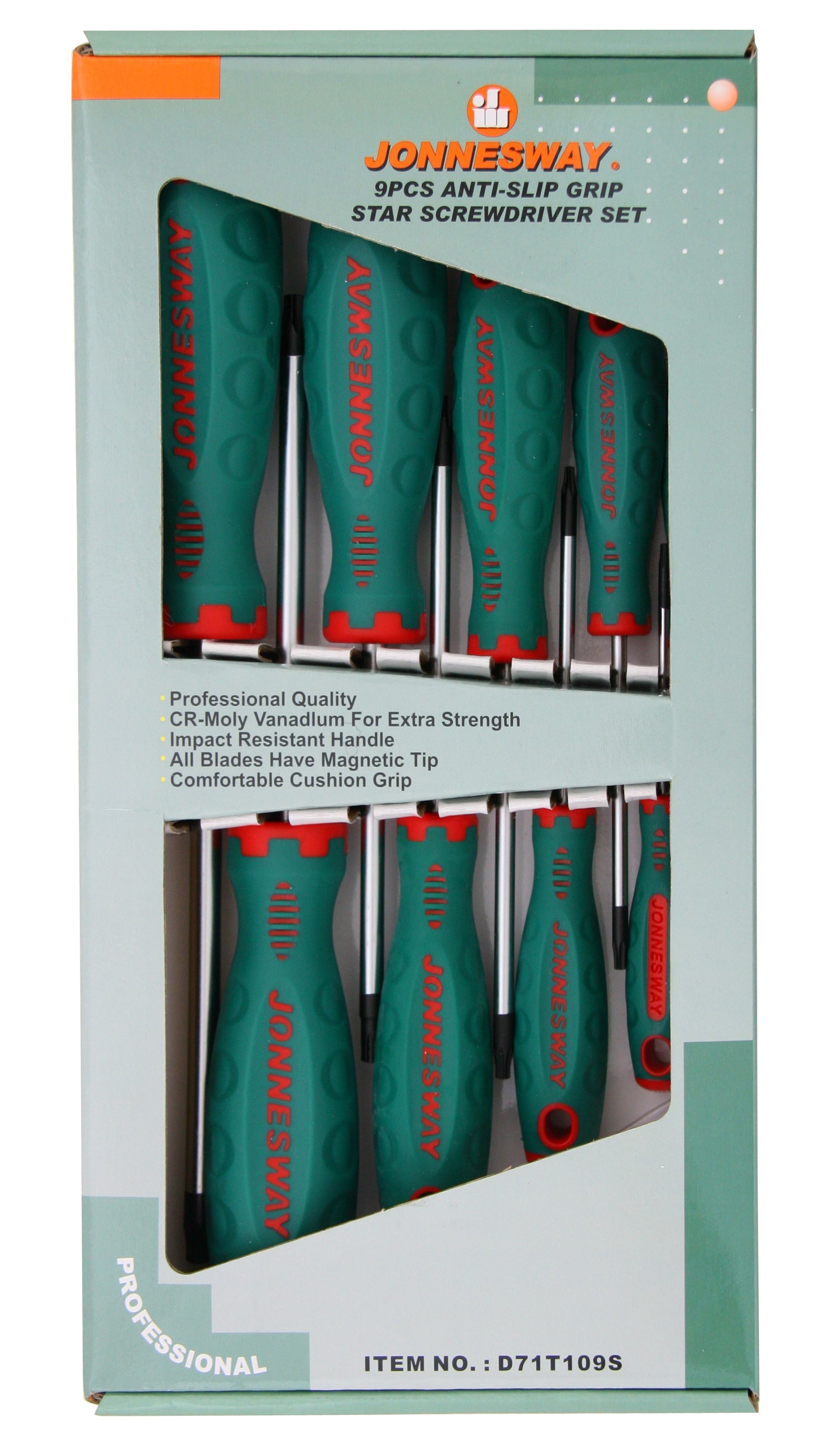 Jogo de 9 Chaves torx