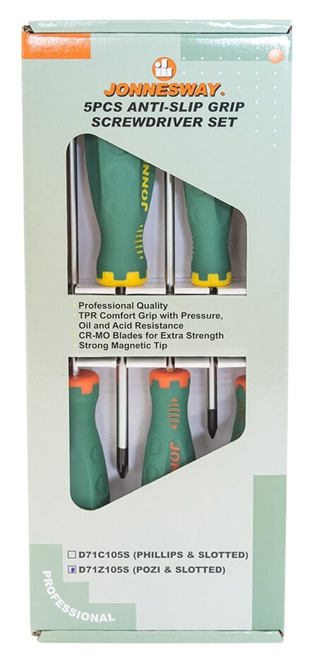 Jogo de 5 Chaves Pozi + Fenda