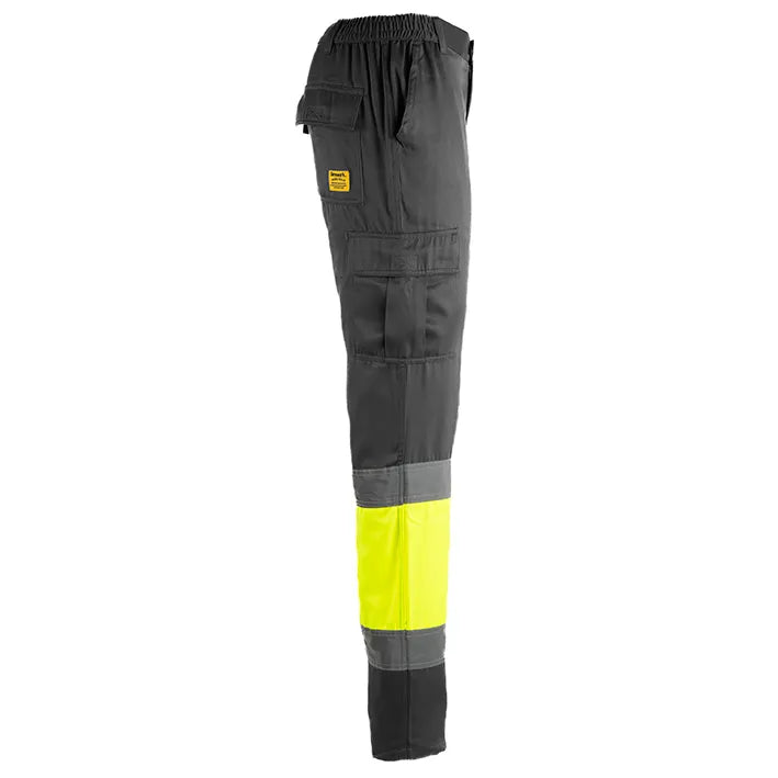 Calças DOVER HV TROUSERS YELLOW/GREY (1 UNIDAD)