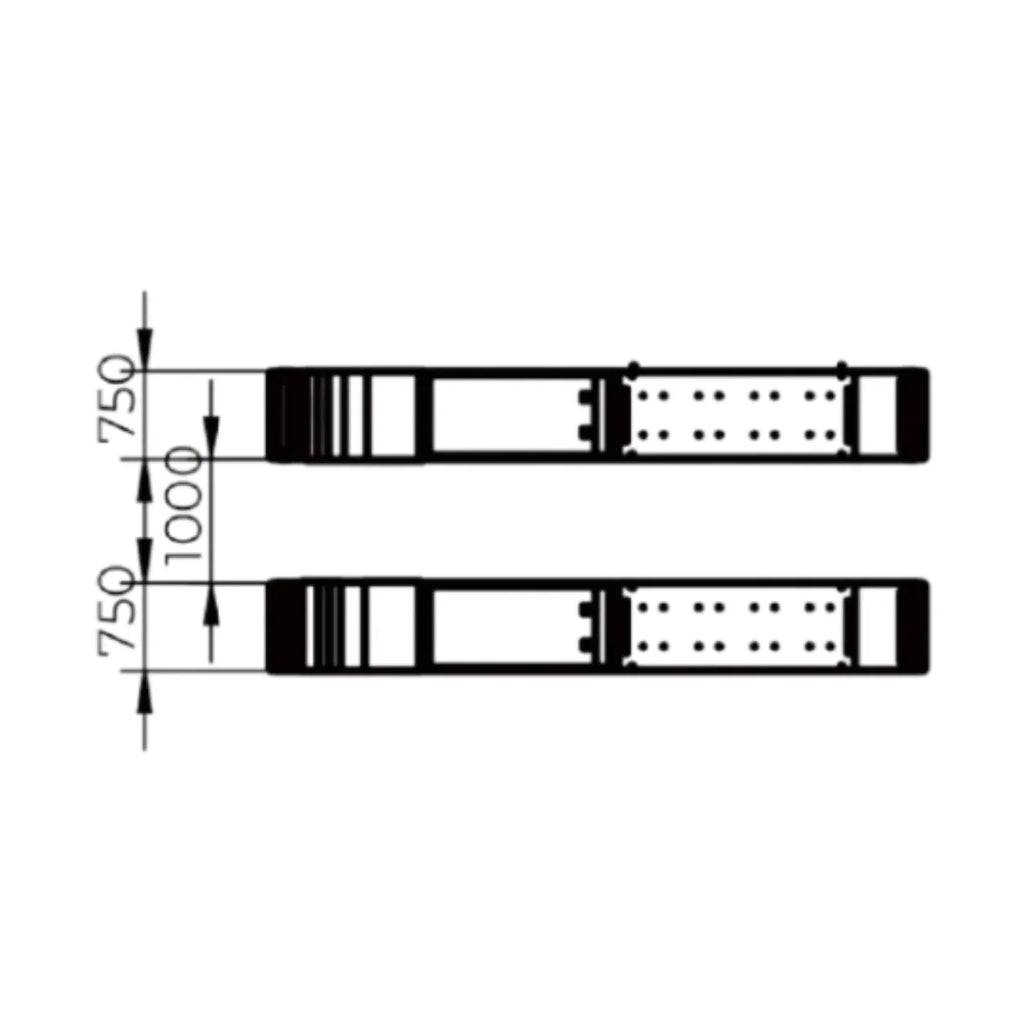 Elevador Tesoura Baixo Perfil - 5.5 TON