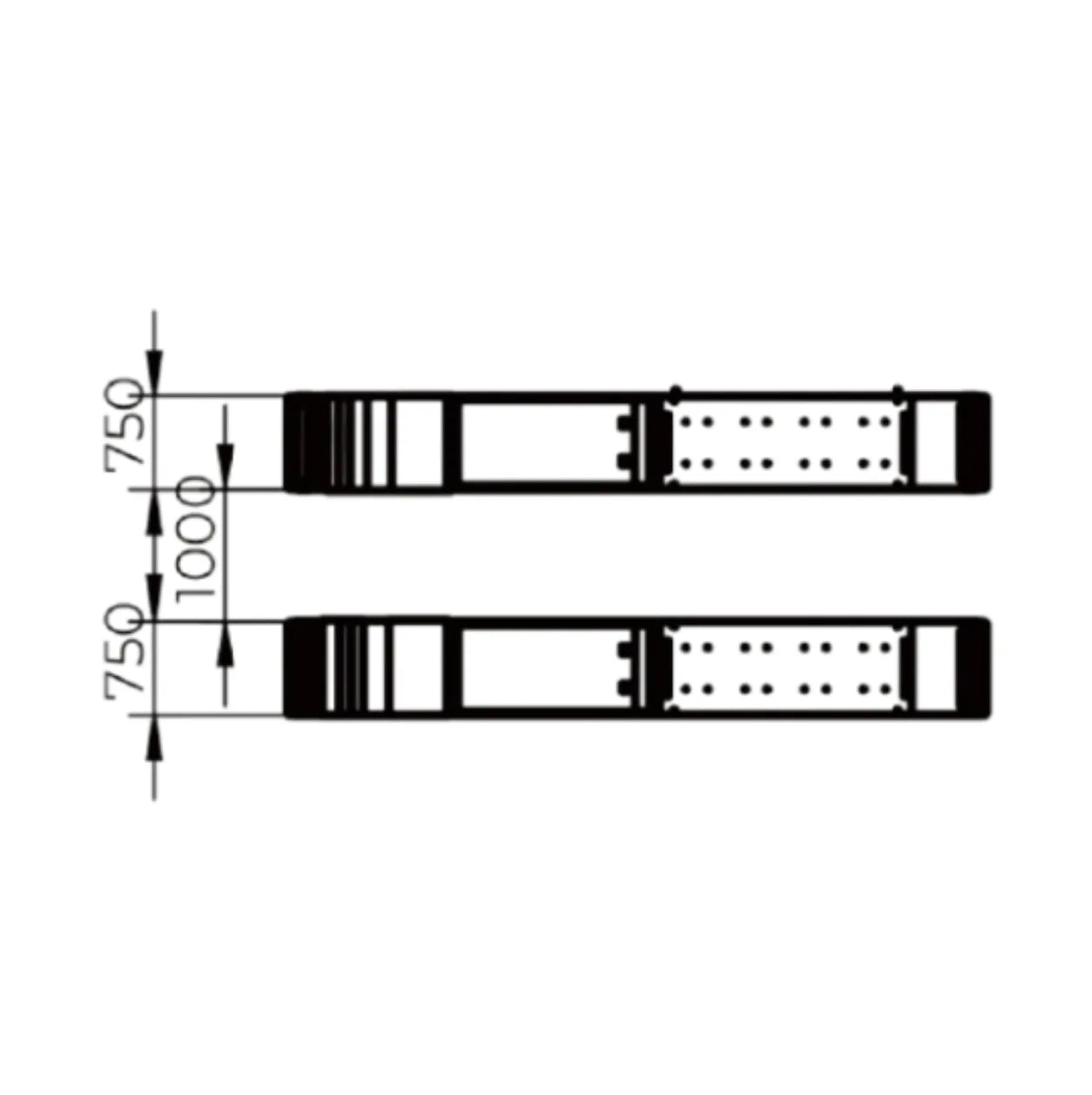 Elevador Tesoura Baixo Perfil - 5.5 TON