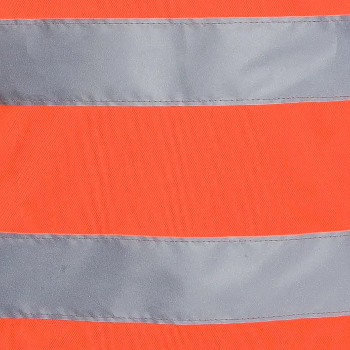 Polo de manga comprida de alta visibilidade GRANGE HV ORANGE (1 UNIDAD)