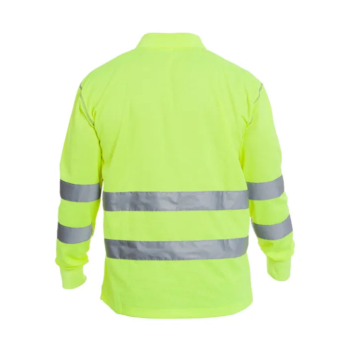 Polo de manga comprida de alta visibilidade GRANGE HV YELLOW (1 UNIDAD)