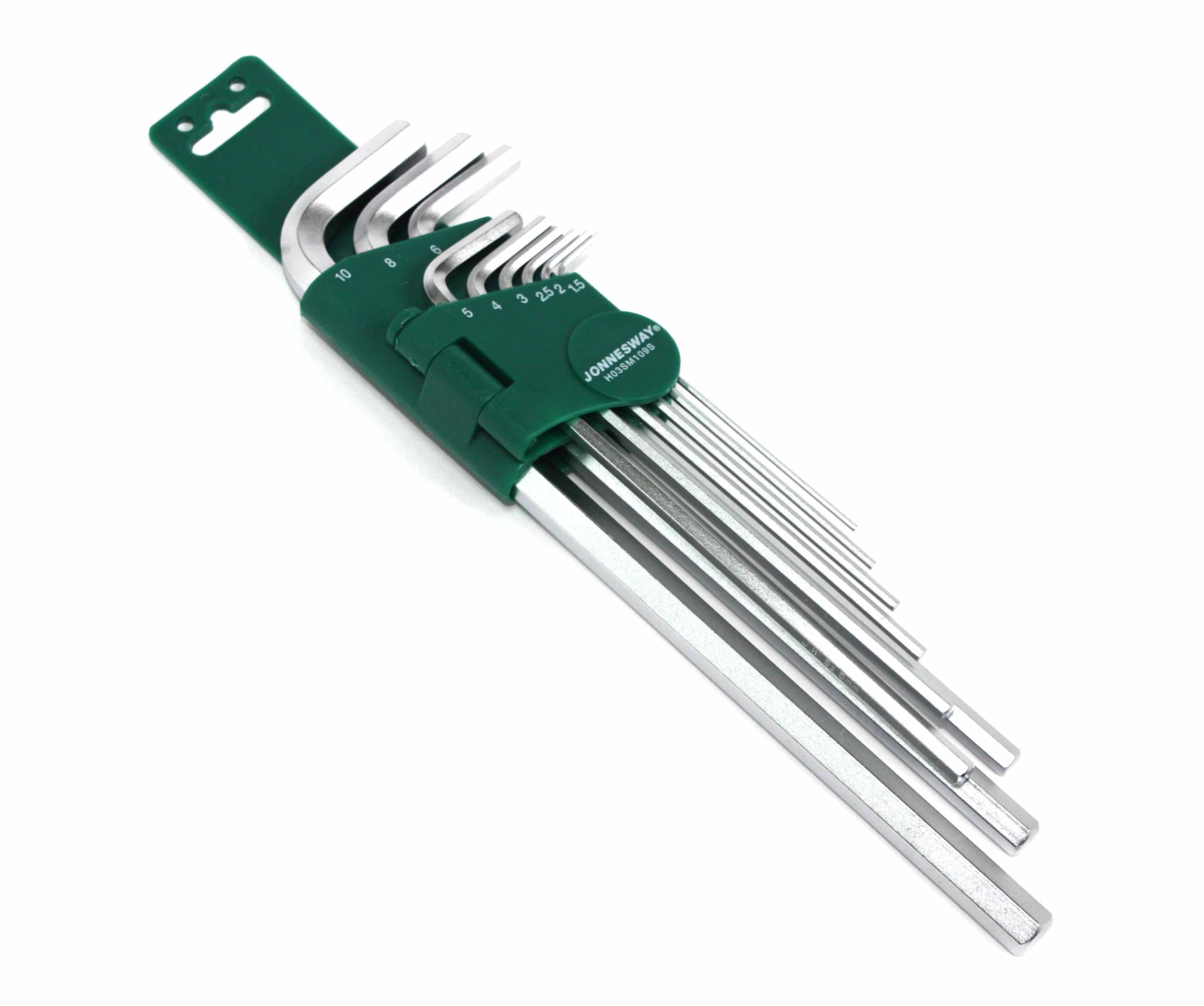 Jogo 9 chaves macho hexag. extra longas