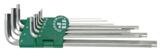 Jogo 9 chaves sextavadas especiais