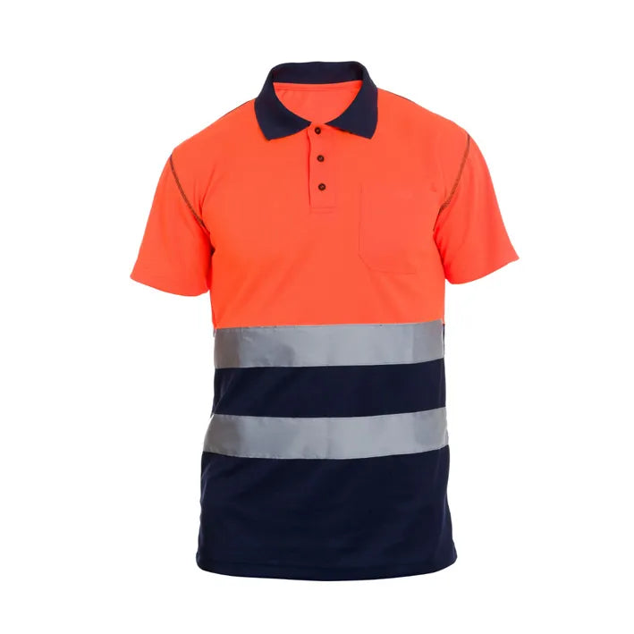 POLO HEAVEN HV ORANGE/NAVY (1 UNIDAD)