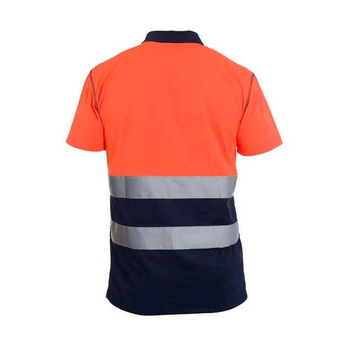 POLO HEAVEN HV ORANGE/NAVY (1 UNIDAD)