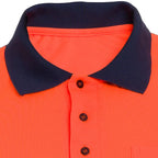 POLO HEAVEN HV ORANGE/NAVY (1 UNIDAD)