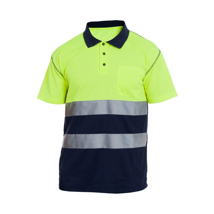 POLO HEAVEN HV YELLOW/NAVY (1 UNIDAD)
