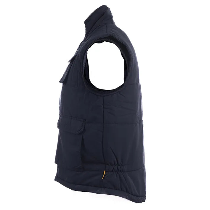 Colete acolchoado básico com múltiplos bolsos HERO BLACK (1 UNIDAD)