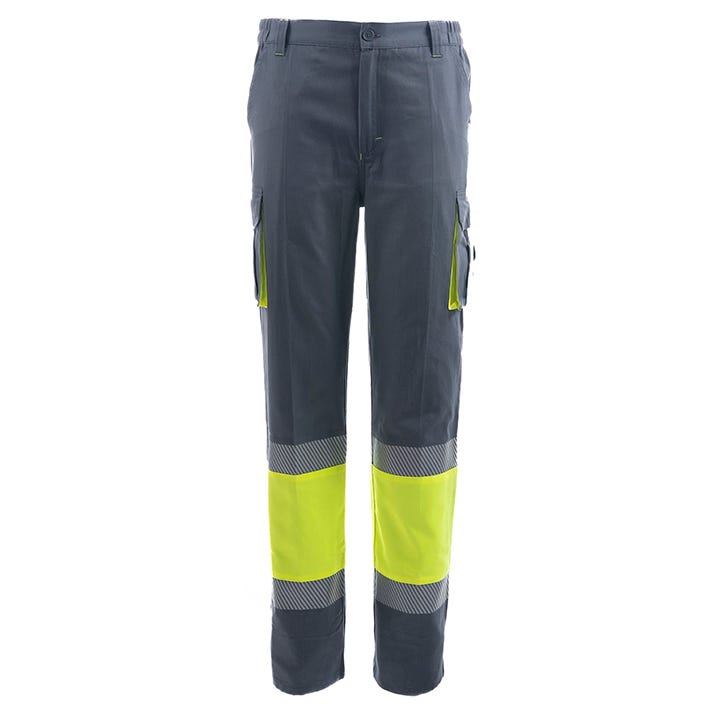 Calças HOME HV YELLOW/GREY (1 UNIDAD)