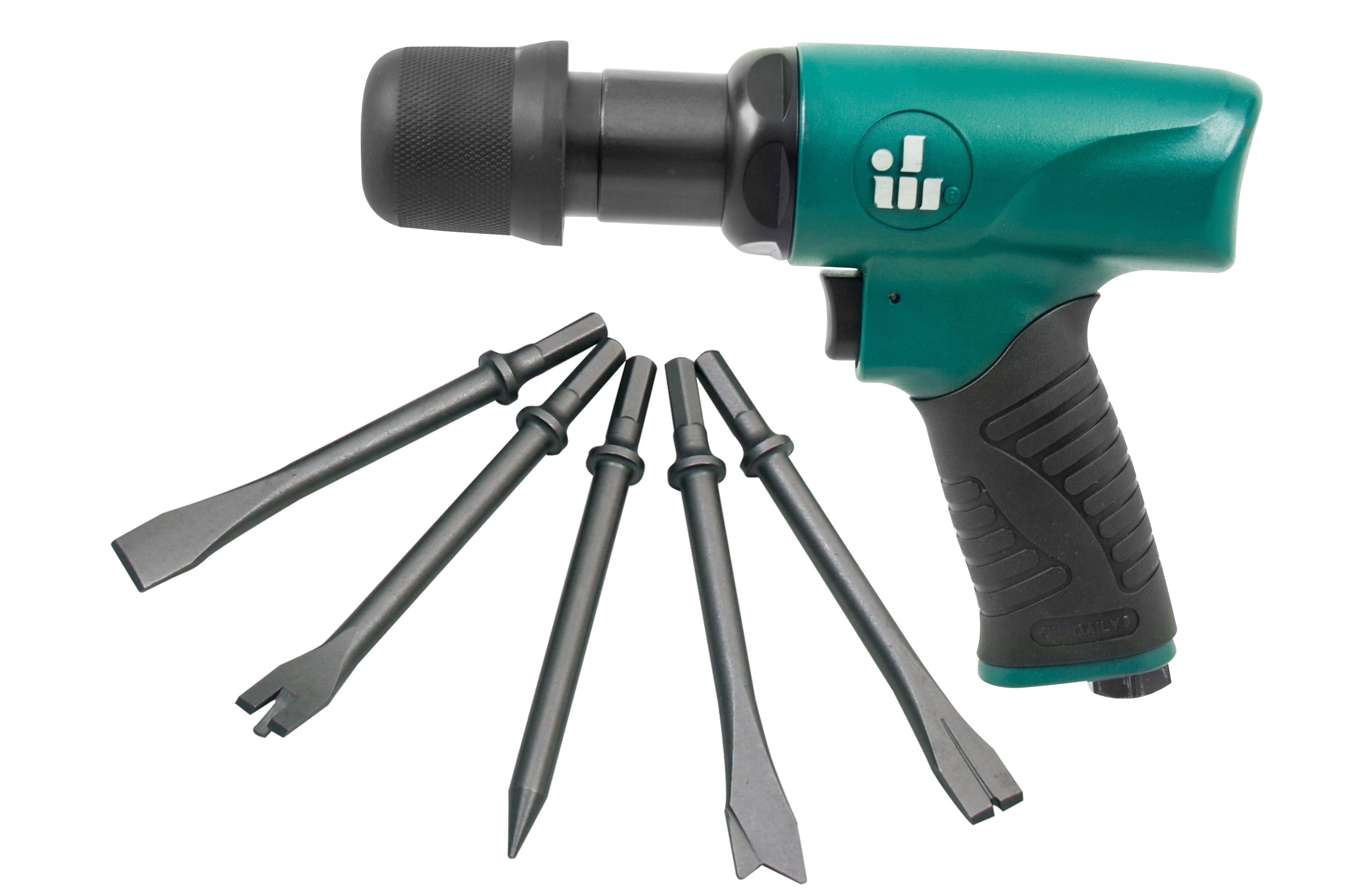 Martelo Pneumático baixa vibr. Hexa c/acess