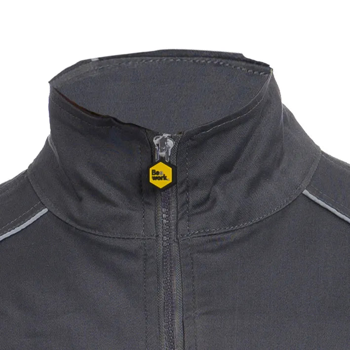 Blusão elástico multibolsos JANIS GREY/GREY (1 UNIDAD)