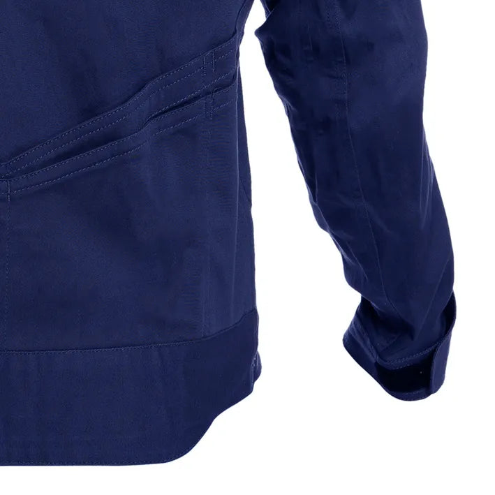 Blusão elástico multibolsos JANIS NAVY/NAVY (1 UNIDAD)