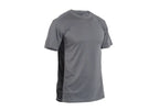T-shirt de manga curta combinada JET GREY/GREY (1 UNIDAD)