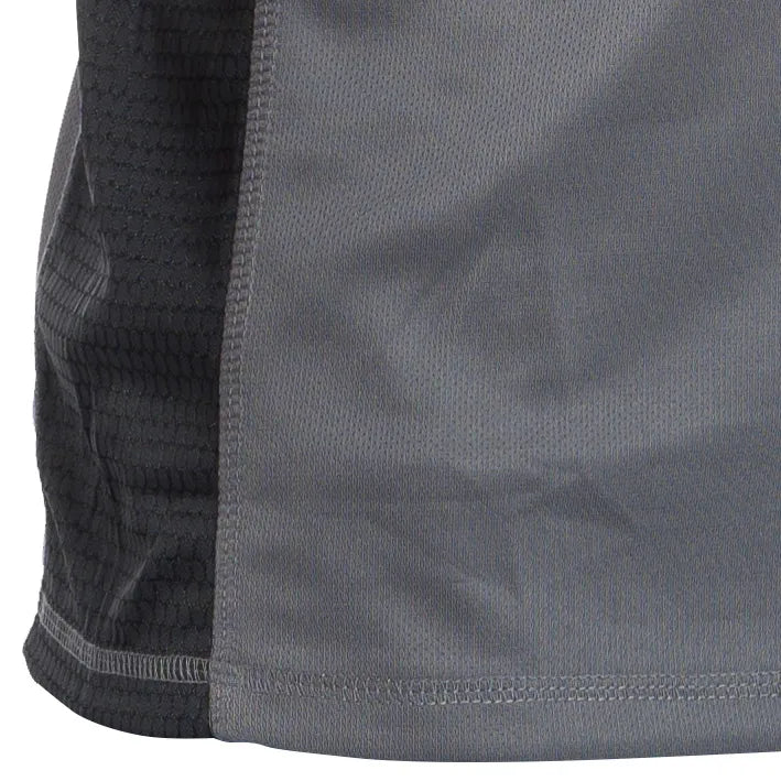 T-shirt de manga curta combinada JET GREY/GREY (1 UNIDAD)