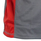 T-shirt de manga curta combinada JETGREY/RED (1 UNIDAD)