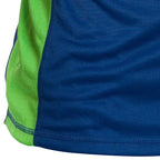 T-shirt de manga curta combinada JET NAVY/GREEN (1 UNIDAD)