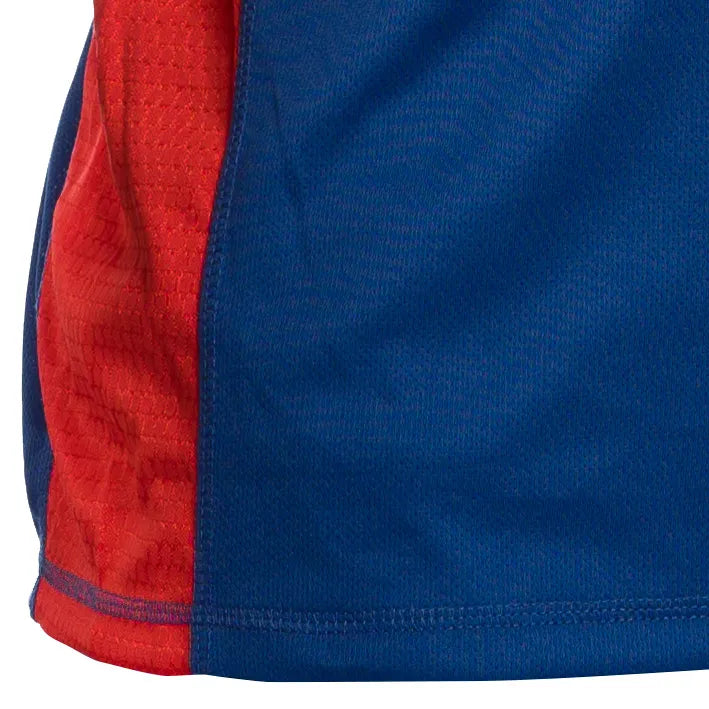 T-shirt de manga curta combinada JET NAVY/RED (1 UNIDAD)