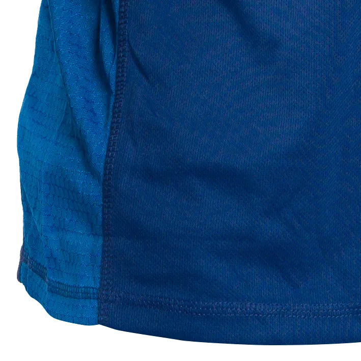 T-shirt de manga curta combinada JET NAVY/ROYAL (1 UNIDAD)