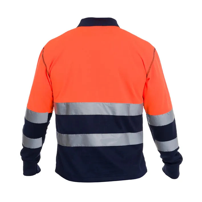 POLO JUDE HV ORANGE/NAVY (1 UNIDAD)