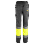 Calças KIRK HV WINTER TROUSERS YELLOW/GREY (1 UNIDAD)