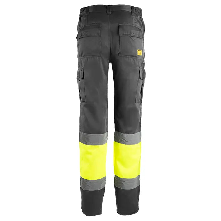 Calças KIRK HV WINTER TROUSERS YELLOW/GREY (1 UNIDAD)