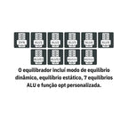 Máquina de calibrar rodas automática para motas/carros PS302 (PS302)