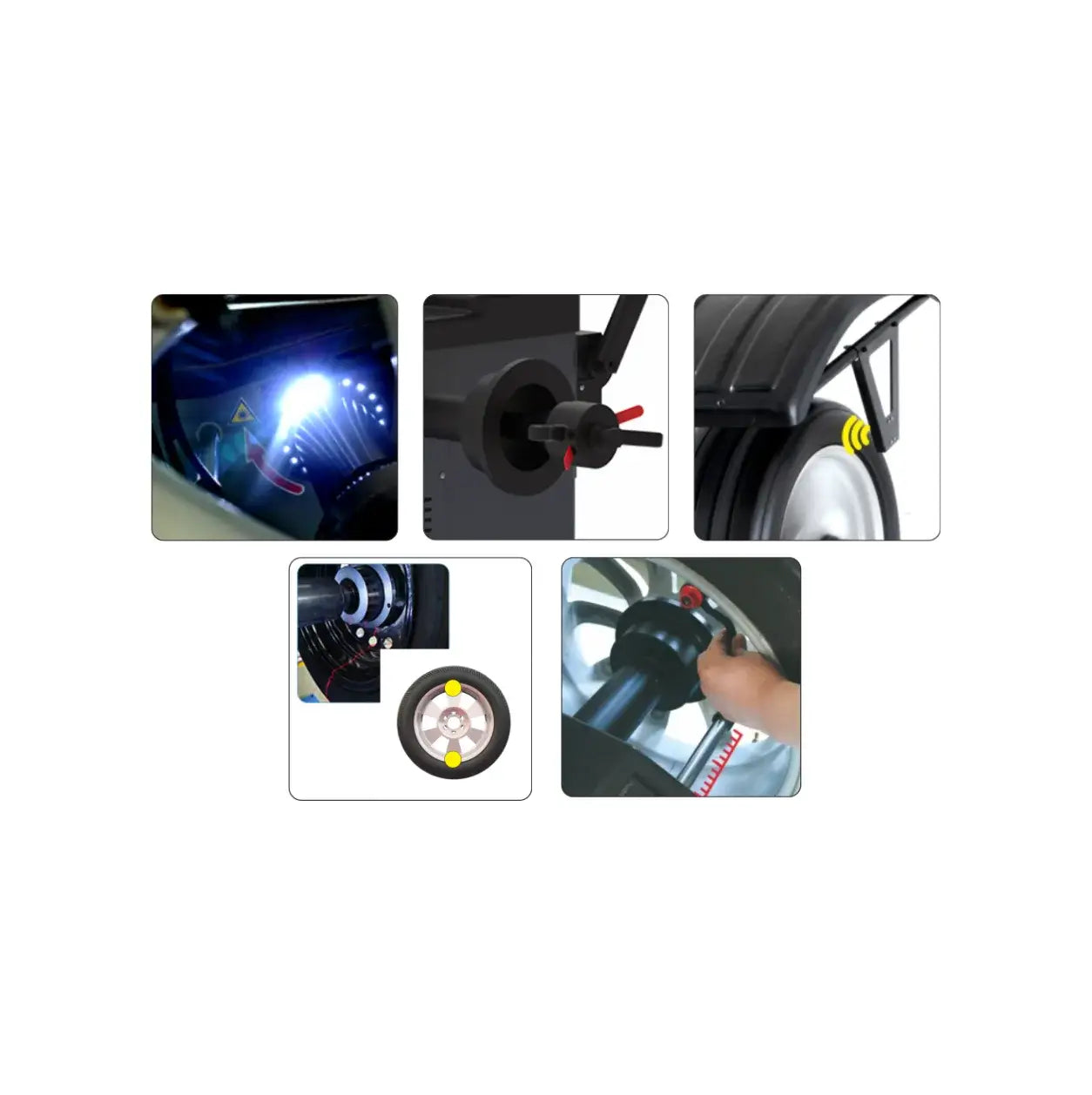 Máquina de calibrar rodas automática para motas/carros PS303 (PS303)