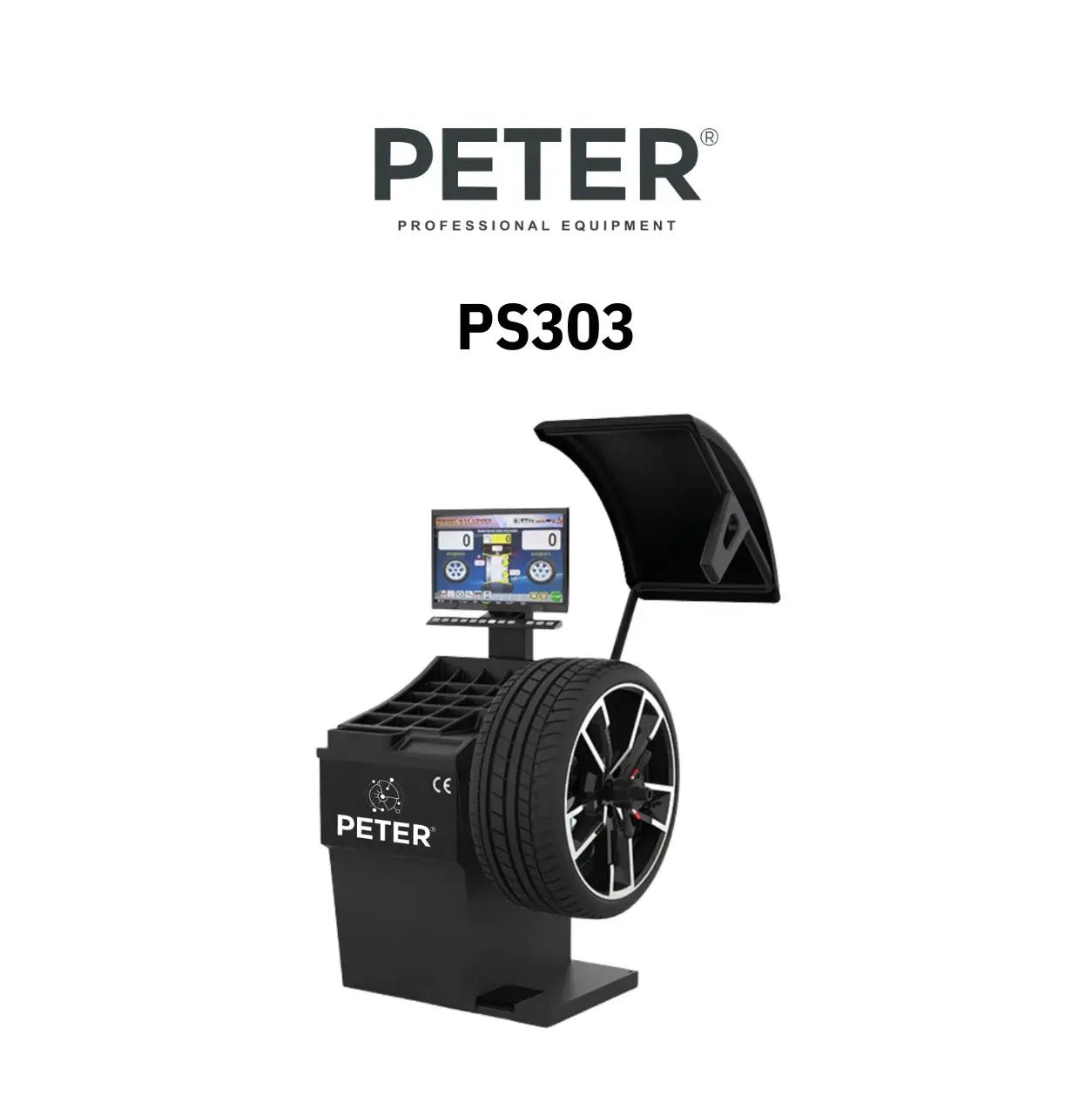 Máquina de calibrar rodas automática para motas/carros PS303 (PS303)