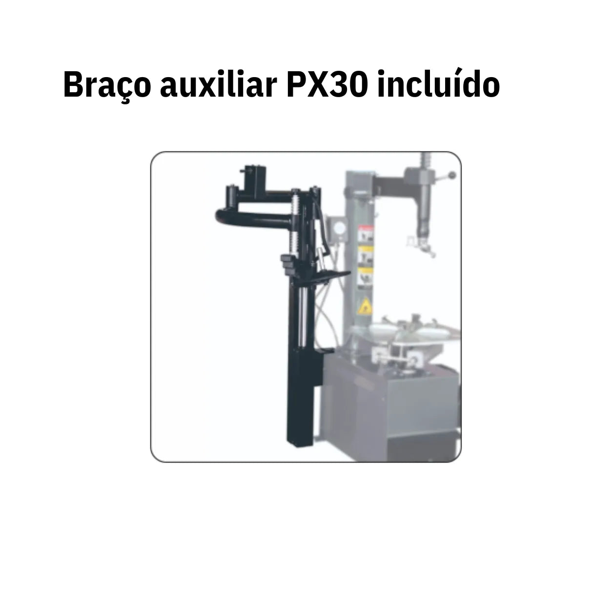 Máquina de Desmontar Pneus Automática LEVERLESS (PS324)