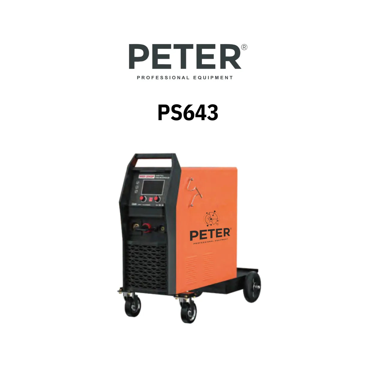 Máquina de soldar Multiprocessos Synergic MIG-350P - PS643