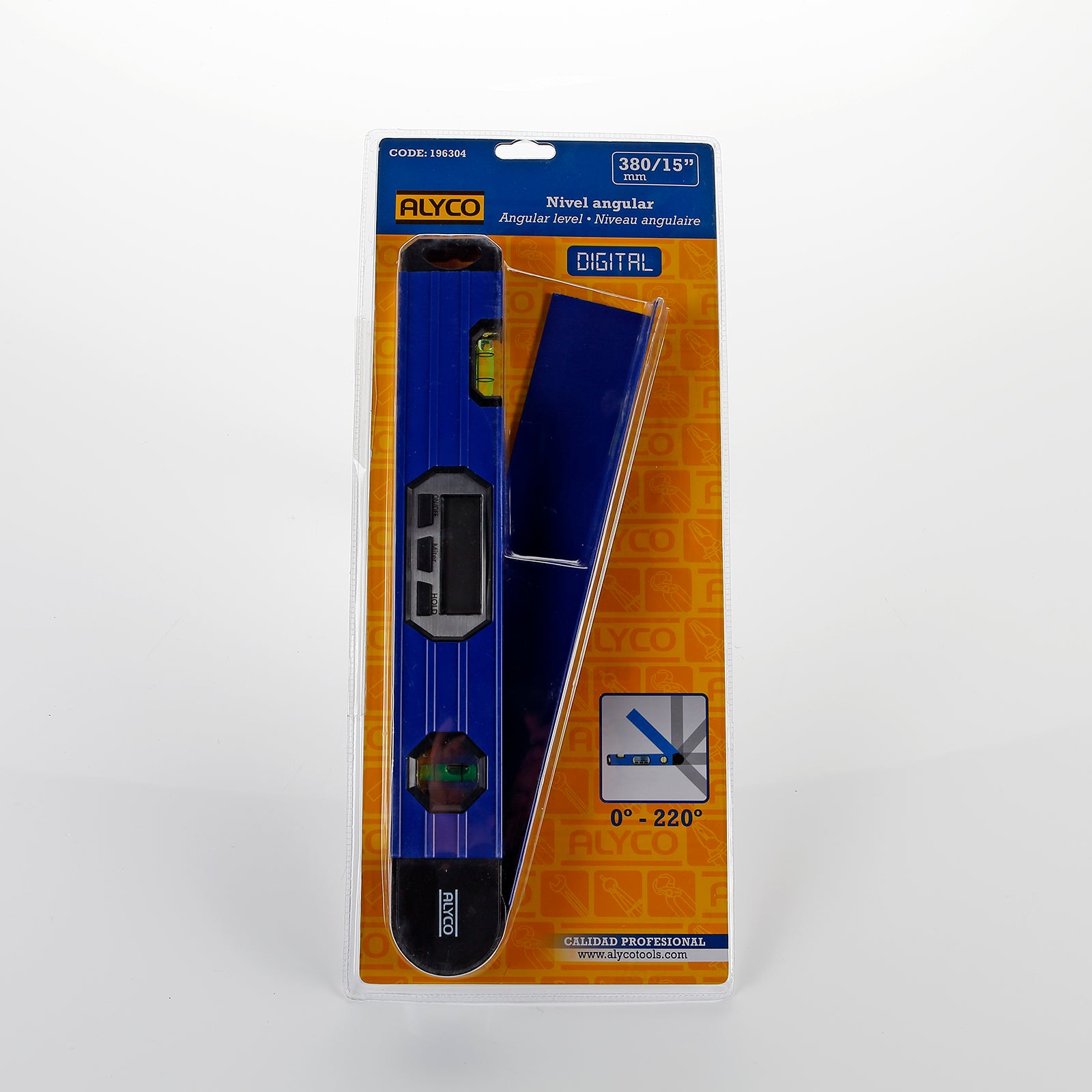 NÍVEL ANGULAR DIGITAL 380MM (SKU 196304)